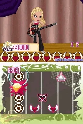 Bratz - Girlz Really Rock (Europe) (En,Fr,De,Es,It,Nl,Sv,No,Da) screen shot game playing